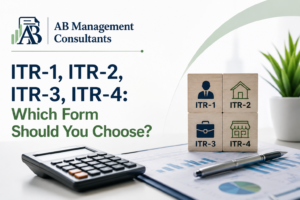 ITR-1 vs ITR-2 vs ITR-3 vs ITR-4 – Which Income Tax Return Form Should You Choose?